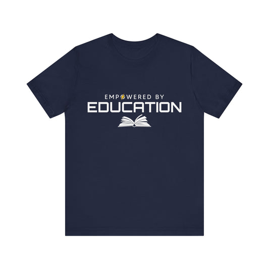 Empowered by Education Unisex Jersey Short Sleeve Tee